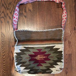 Hand-Woven Peruvian Tote Bag